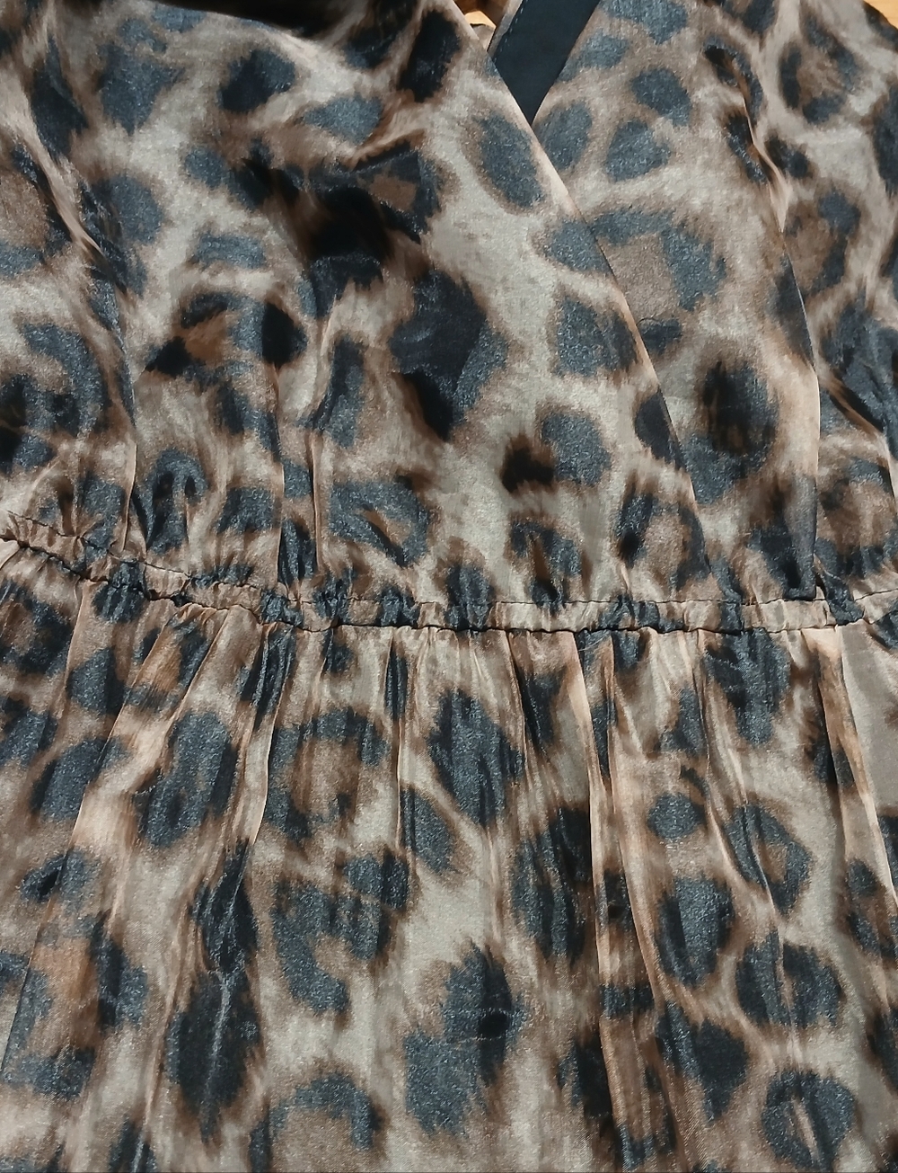 Daniel Rainn Anthropologie Women's Black/Brown Dress. - Picture 10 of 11